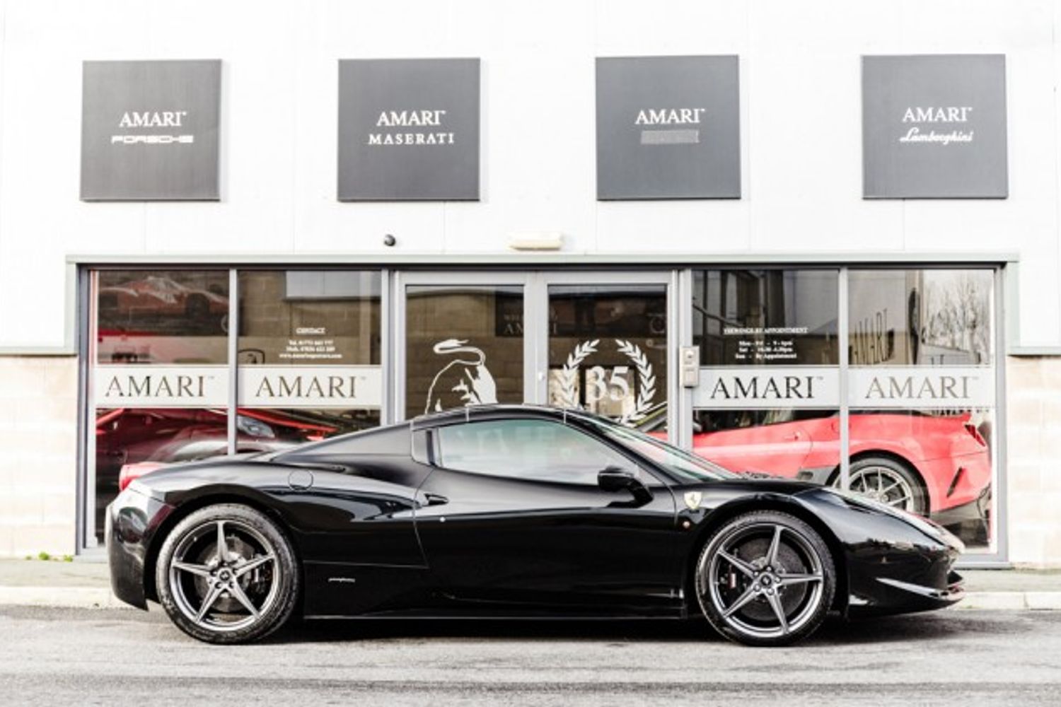 FERRARI 458 CONVERTIBLE 4.5 SPIDER DCT 2DR SEMI AUTOMATIC