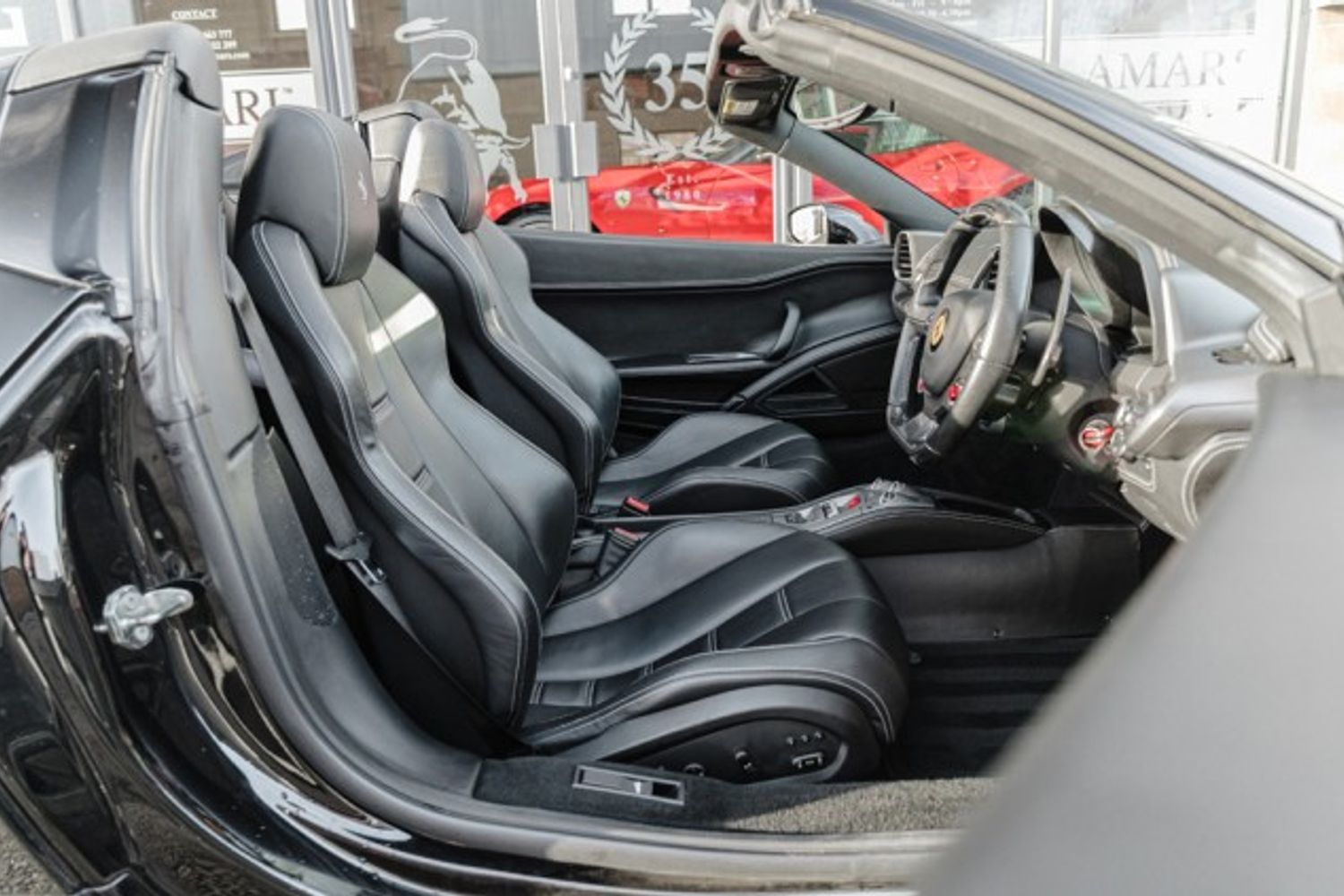 FERRARI 458 CONVERTIBLE 4.5 SPIDER DCT 2DR SEMI AUTOMATIC