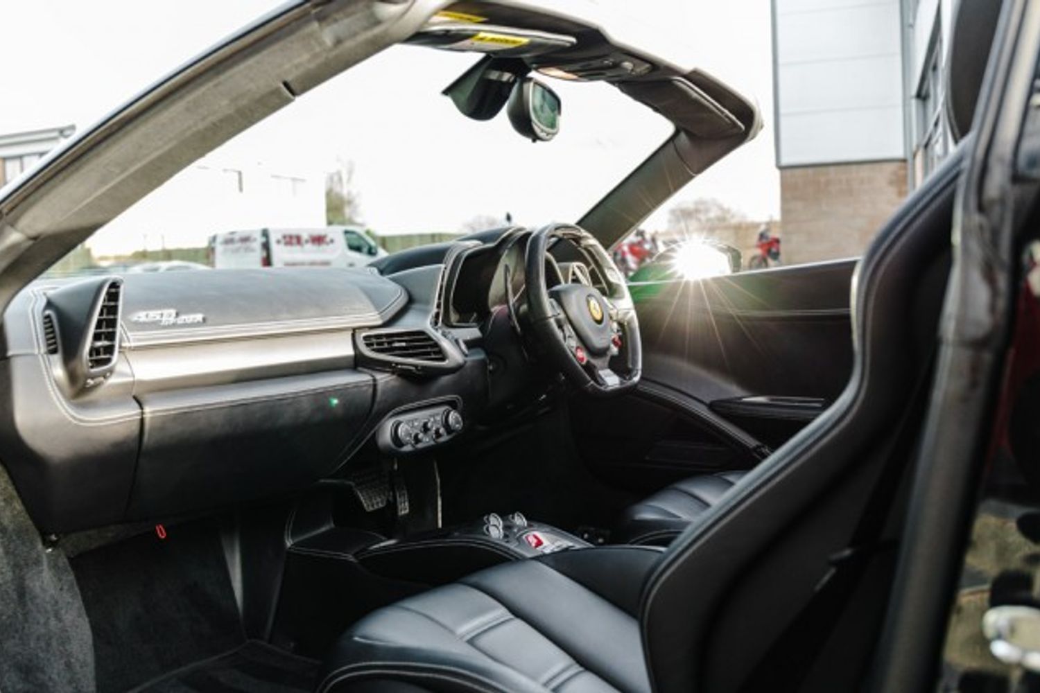 FERRARI 458 CONVERTIBLE 4.5 SPIDER DCT 2DR SEMI AUTOMATIC
