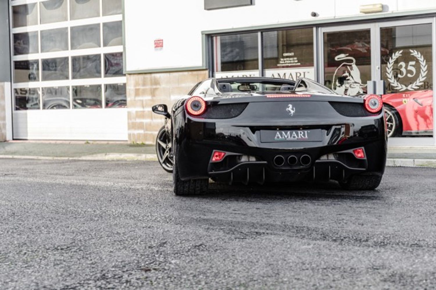 FERRARI 458 CONVERTIBLE 4.5 SPIDER DCT 2DR SEMI AUTOMATIC