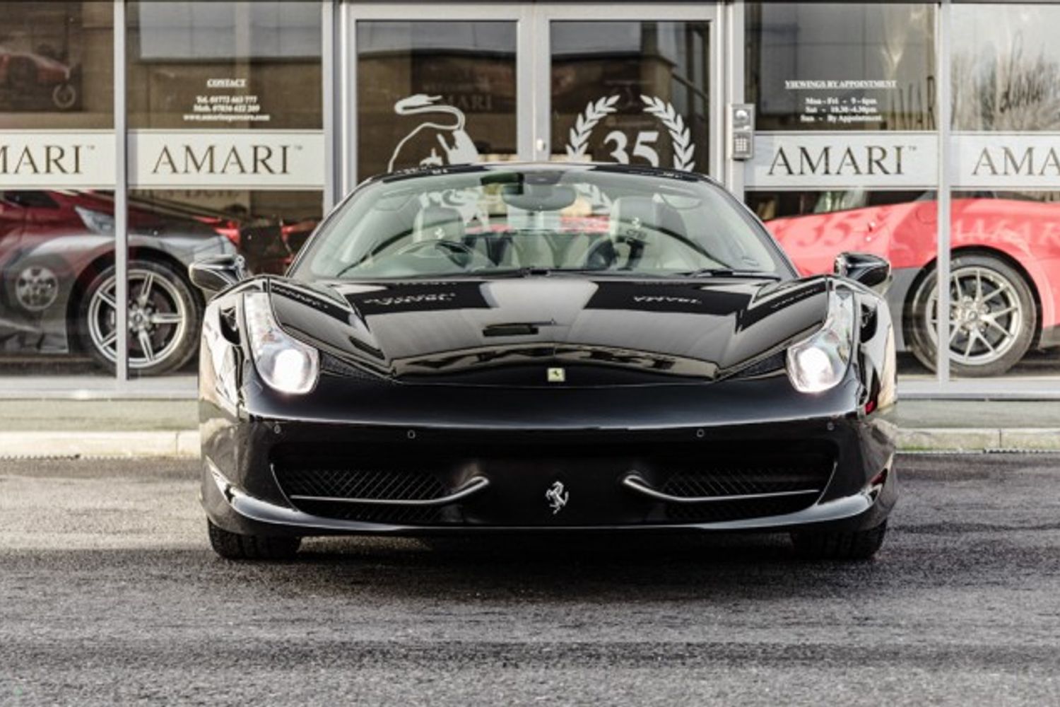 FERRARI 458 CONVERTIBLE 4.5 SPIDER DCT 2DR SEMI AUTOMATIC