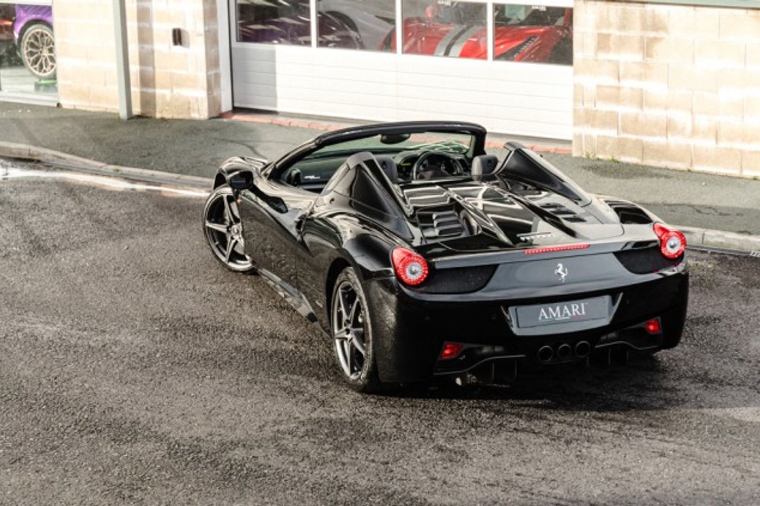FERRARI 458 CONVERTIBLE 4.5 SPIDER DCT 2DR SEMI AUTOMATIC