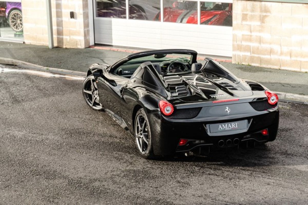 FERRARI 458 CONVERTIBLE 4.5 SPIDER DCT 2DR SEMI AUTOMATIC