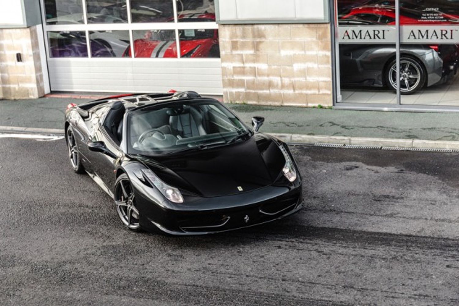 FERRARI 458 CONVERTIBLE 4.5 SPIDER DCT 2DR SEMI AUTOMATIC