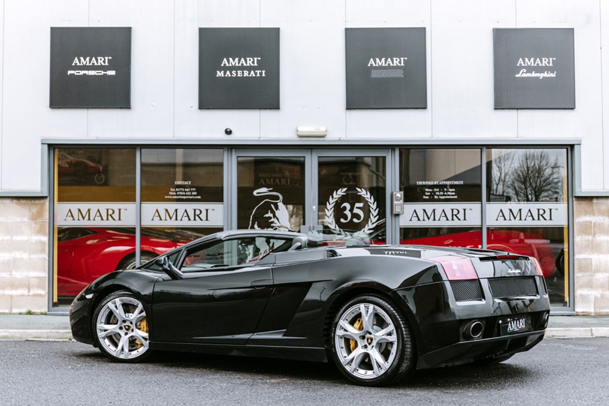 LAMBORGHINI GALLARDO CONVERTIBLE 5.0 V10 SPYDER 2DR SEMI AUTOMATIC