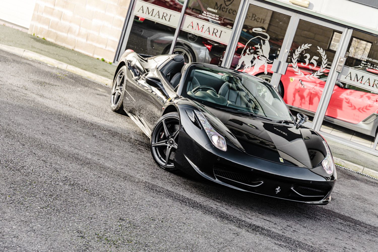 FERRARI 458 CONVERTIBLE 4.5 SPIDER DCT 2DR SEMI AUTOMATIC