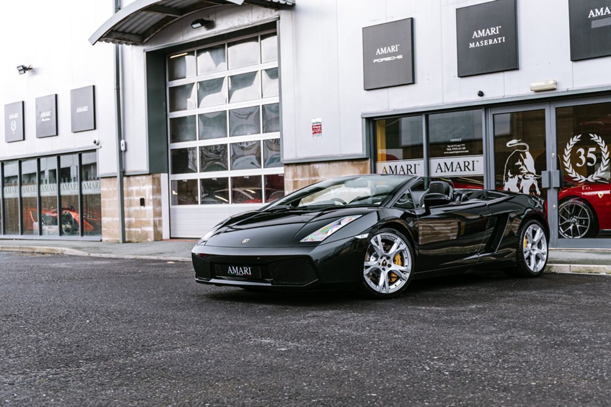 LAMBORGHINI GALLARDO CONVERTIBLE 5.0 V10 SPYDER 2DR SEMI AUTOMATIC