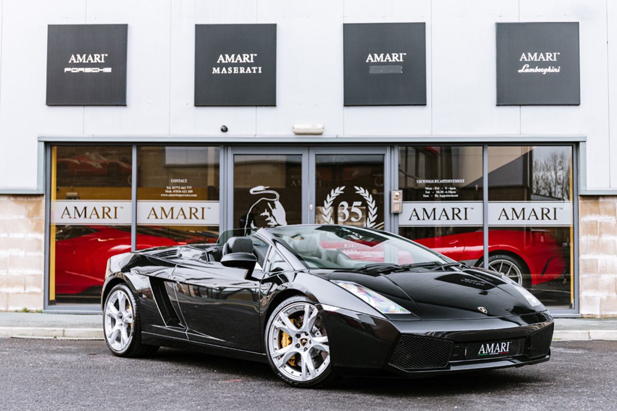 LAMBORGHINI GALLARDO CONVERTIBLE 5.0 V10 SPYDER 2DR SEMI AUTOMATIC