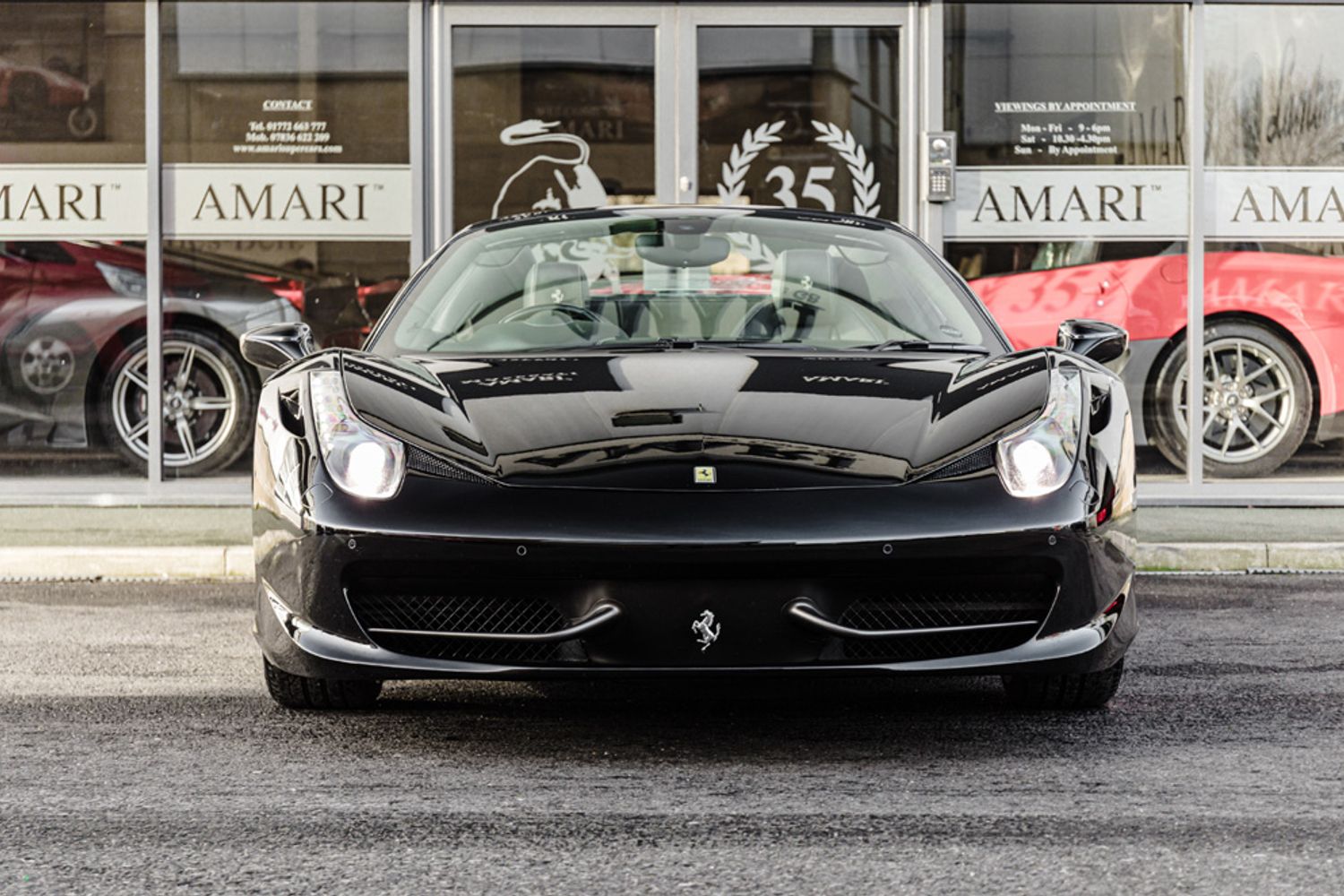 FERRARI 458 CONVERTIBLE 4.5 SPIDER DCT 2DR SEMI AUTOMATIC