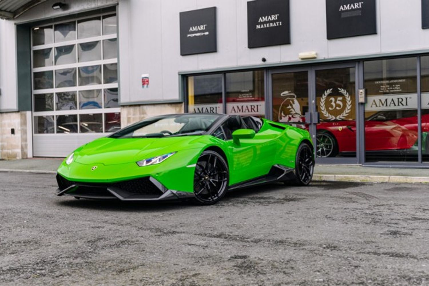 LAMBORGHINI HURACAN CONVERTIBLE 5.2 LP 610-4 SPYDER 2DR SEMI AUTOMATIC