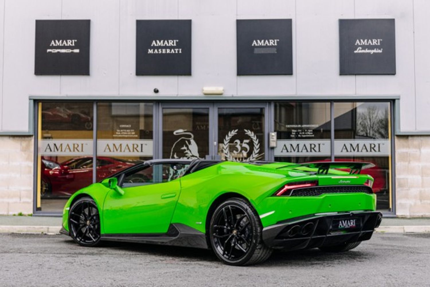 LAMBORGHINI HURACAN CONVERTIBLE 5.2 LP 610-4 SPYDER 2DR SEMI AUTOMATIC