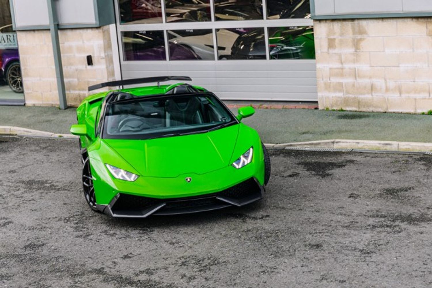 LAMBORGHINI HURACAN CONVERTIBLE 5.2 LP 610-4 SPYDER 2DR SEMI AUTOMATIC
