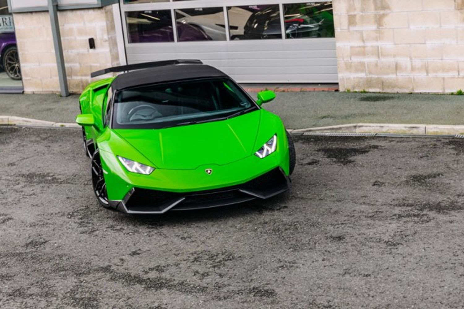 LAMBORGHINI HURACAN CONVERTIBLE 5.2 LP 610-4 SPYDER 2DR SEMI AUTOMATIC
