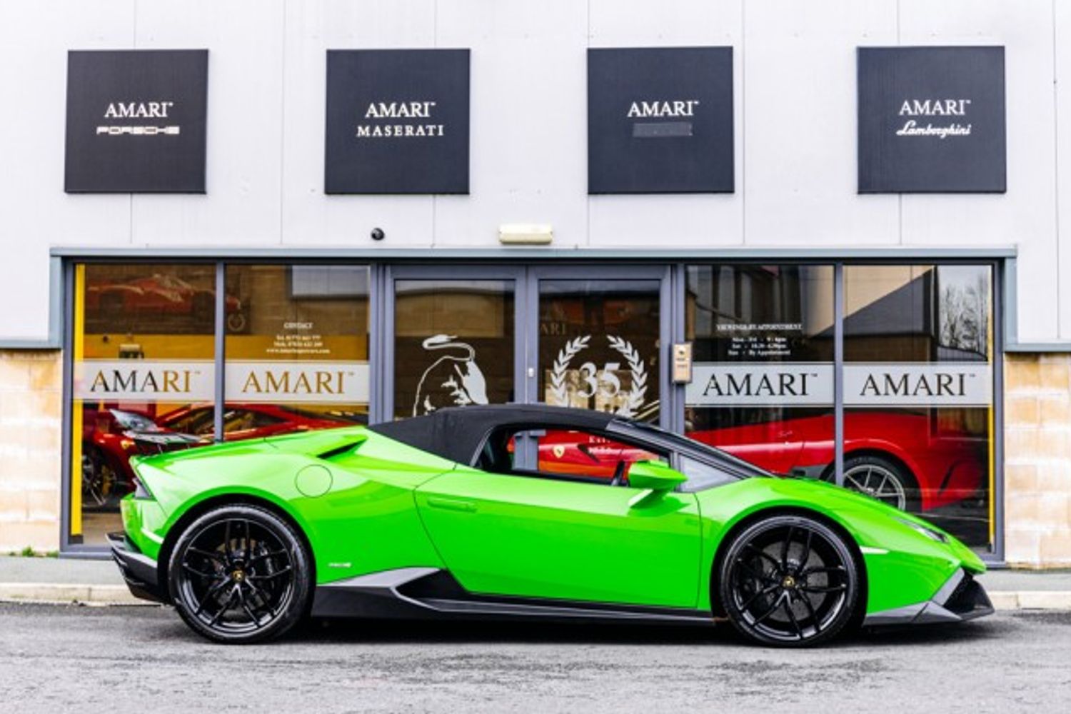 LAMBORGHINI HURACAN CONVERTIBLE 5.2 LP 610-4 SPYDER 2DR SEMI AUTOMATIC