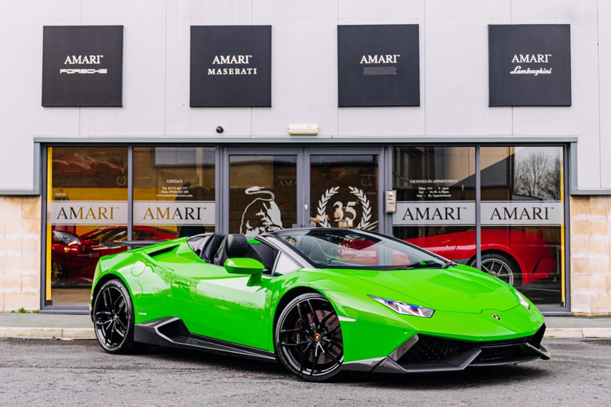 LAMBORGHINI HURACAN CONVERTIBLE 5.2 LP 610-4 SPYDER 2DR SEMI AUTOMATIC