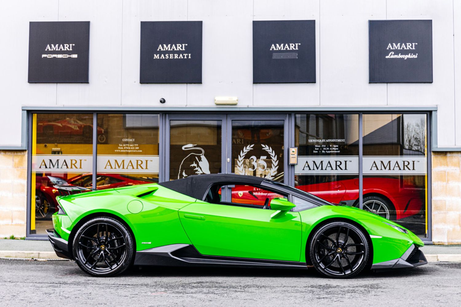 LAMBORGHINI HURACAN CONVERTIBLE 5.2 LP 610-4 SPYDER 2DR SEMI AUTOMATIC