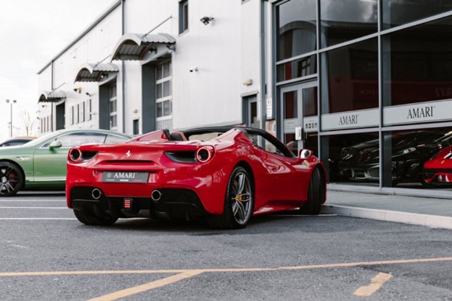 FERRARI 488 CONVERTIBLE 3.9 SPIDER 2DR SEMI AUTOMATIC