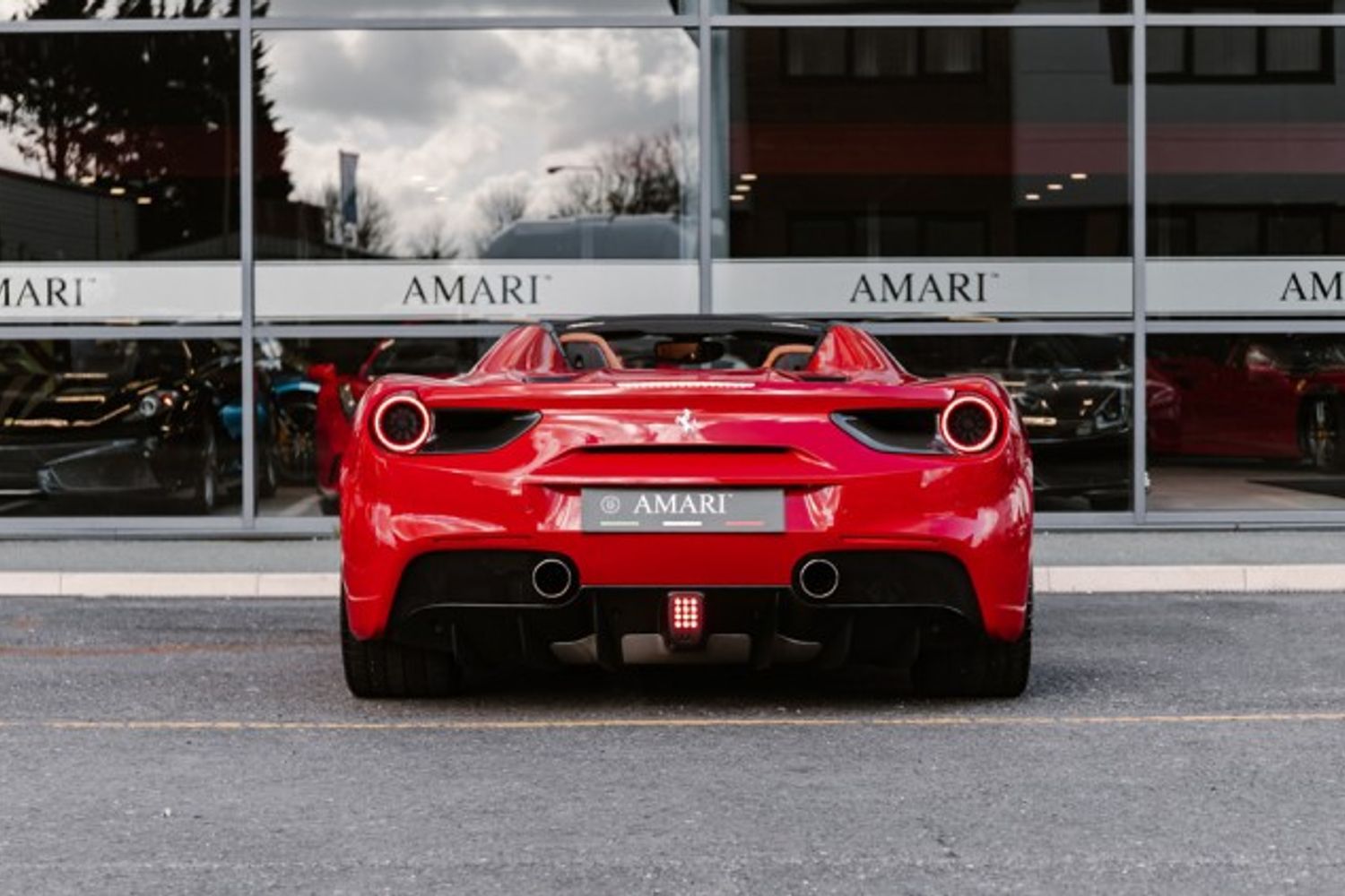 FERRARI 488 CONVERTIBLE 3.9 SPIDER 2DR SEMI AUTOMATIC