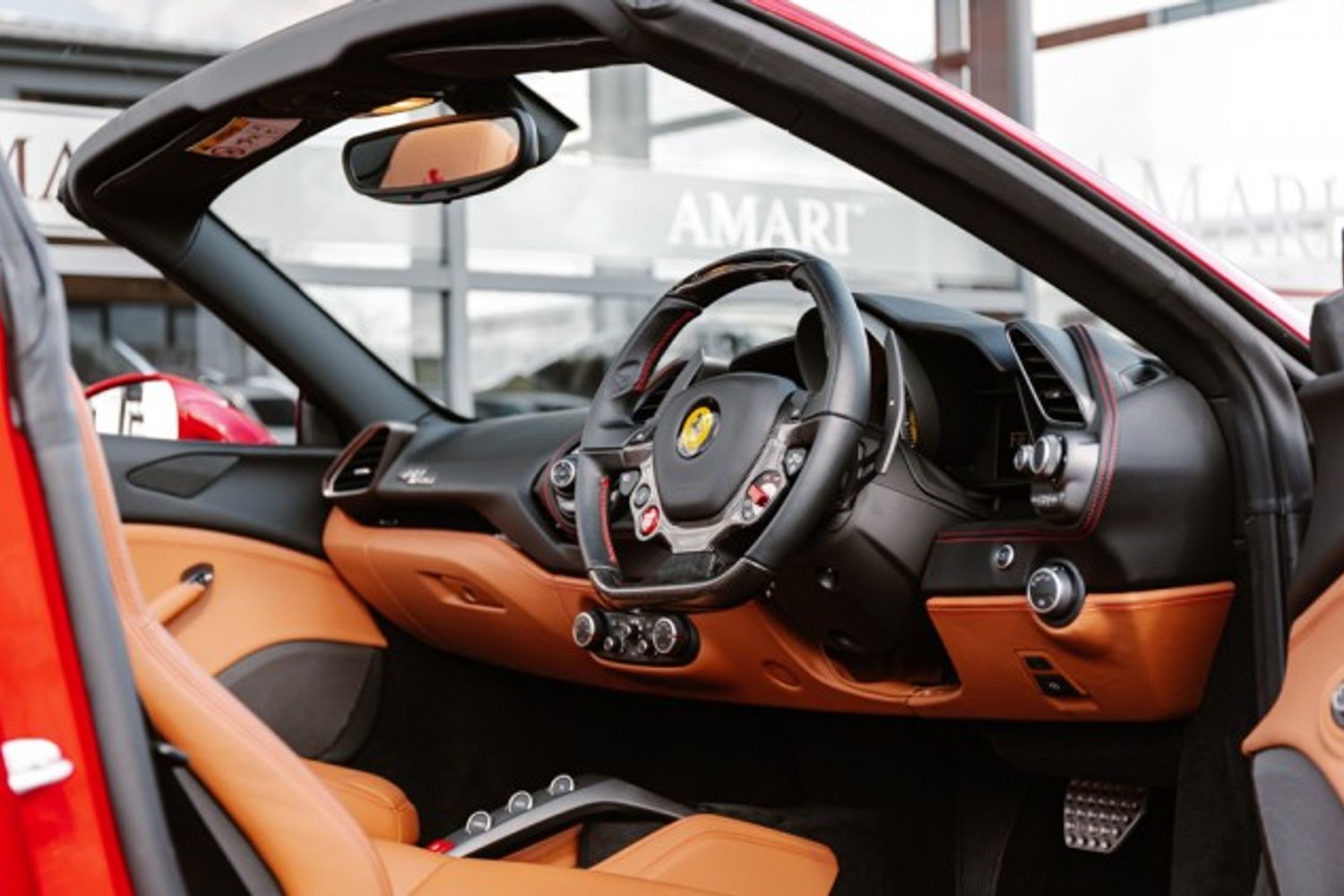 FERRARI 488 CONVERTIBLE 3.9 SPIDER 2DR SEMI AUTOMATIC
