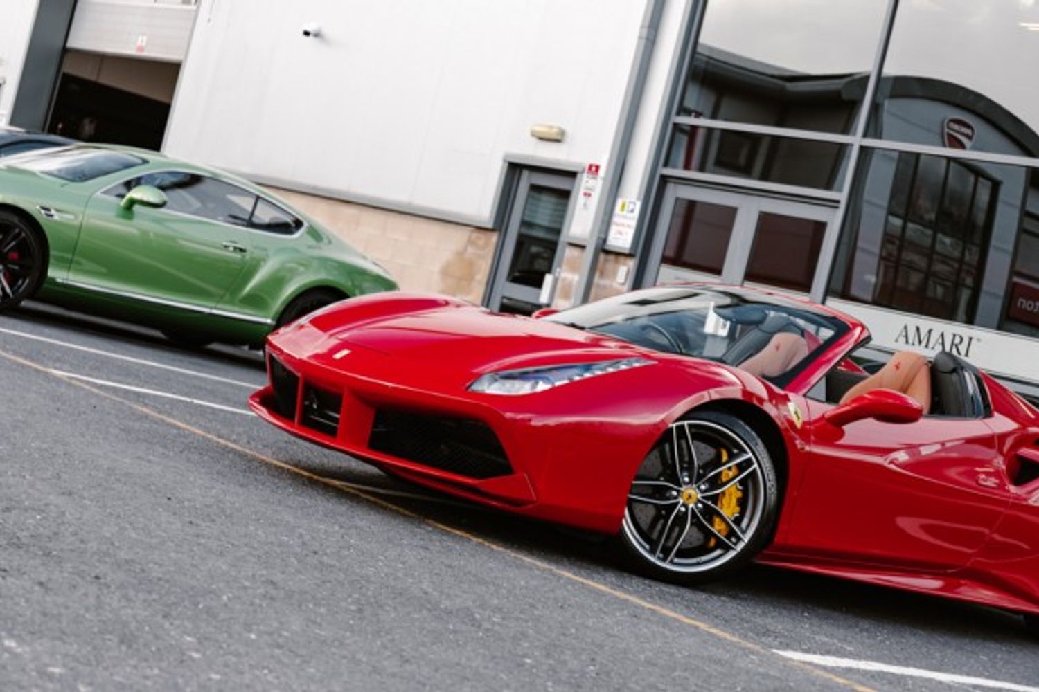 FERRARI 488 CONVERTIBLE 3.9 SPIDER 2DR SEMI AUTOMATIC