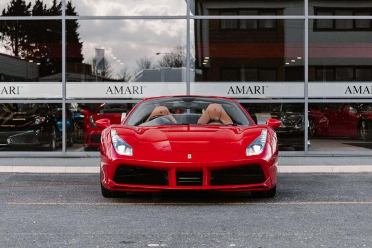 FERRARI 488 CONVERTIBLE 3.9 SPIDER 2DR SEMI AUTOMATIC