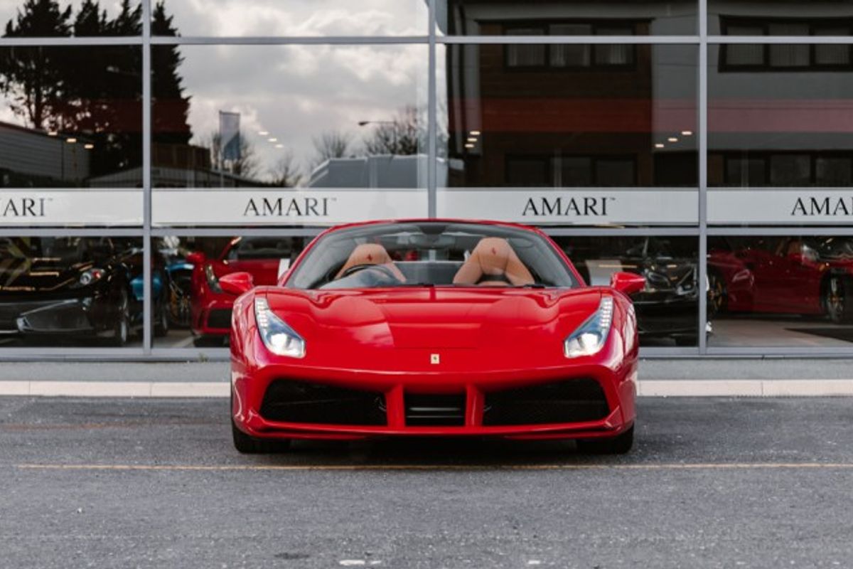 FERRARI 488 CONVERTIBLE 3.9 SPIDER 2DR SEMI AUTOMATIC