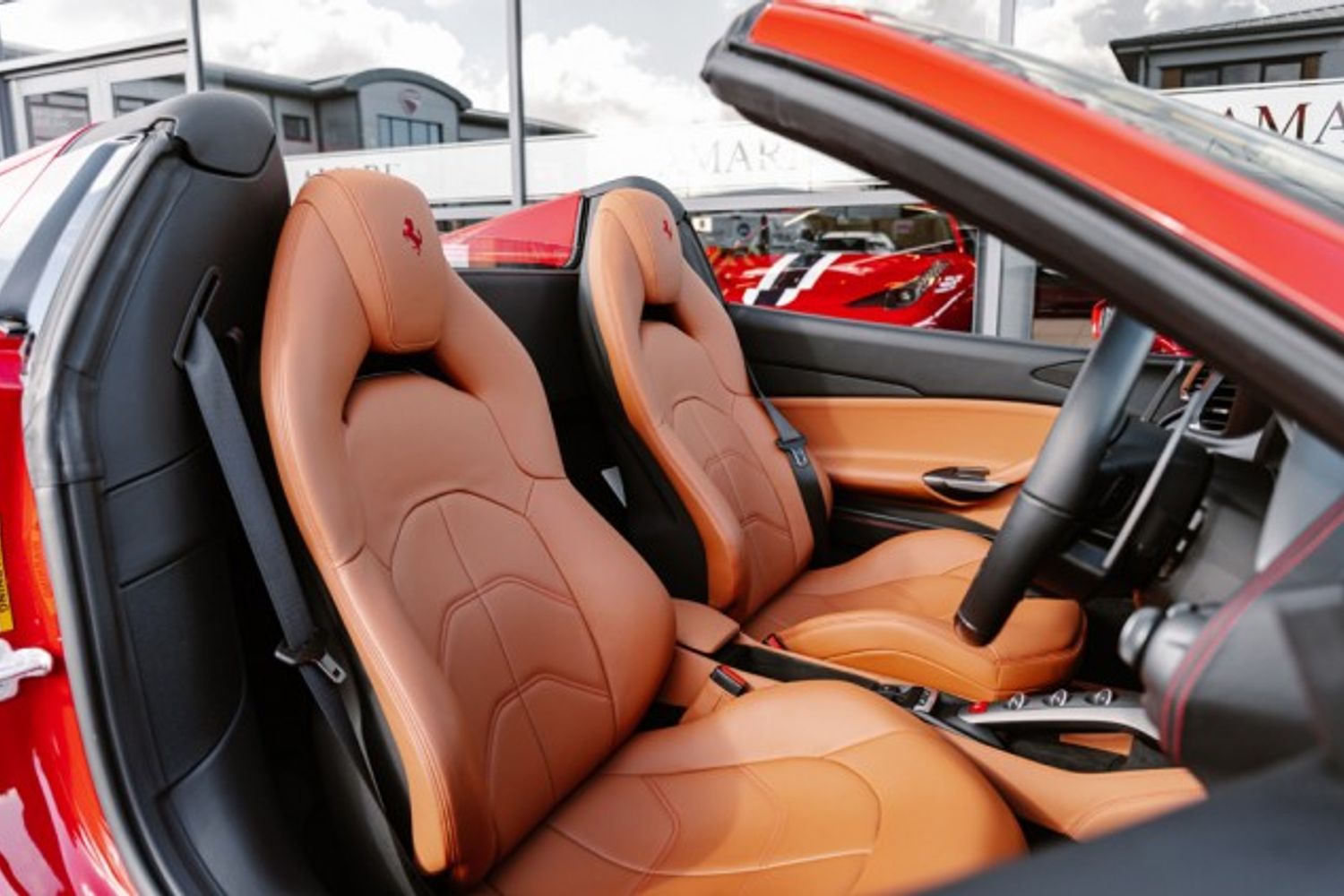FERRARI 488 CONVERTIBLE 3.9 SPIDER 2DR SEMI AUTOMATIC