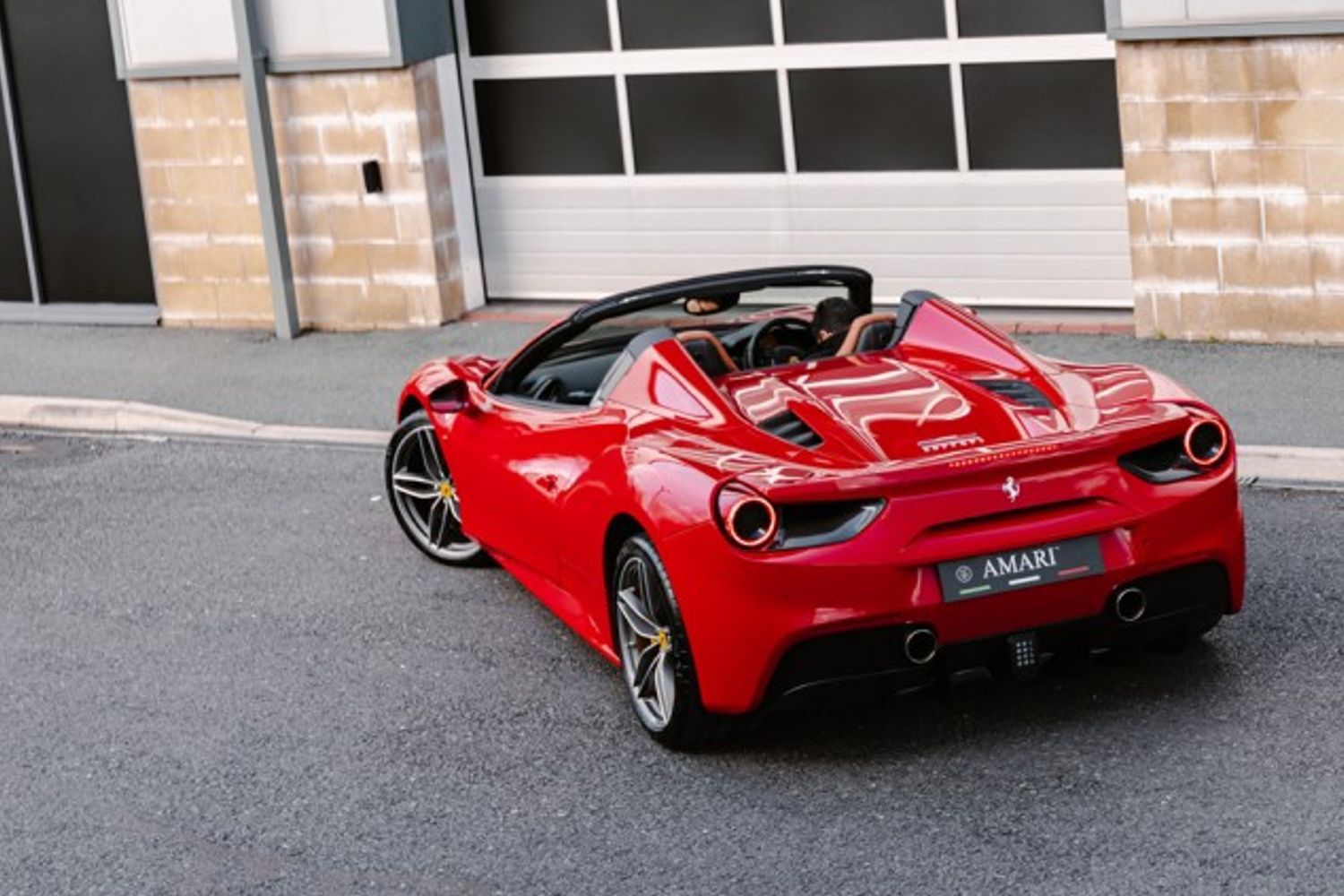 FERRARI 488 CONVERTIBLE 3.9 SPIDER 2DR SEMI AUTOMATIC