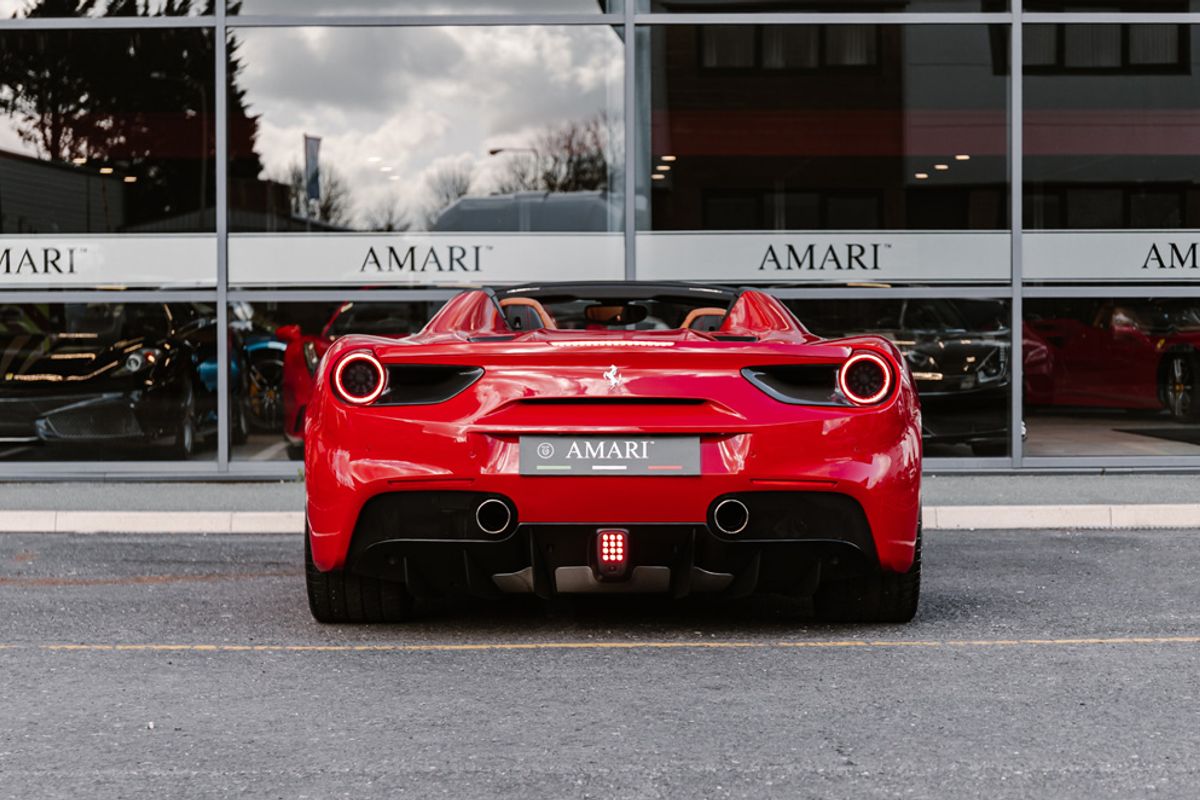 FERRARI 488 CONVERTIBLE 3.9 SPIDER 2DR SEMI AUTOMATIC
