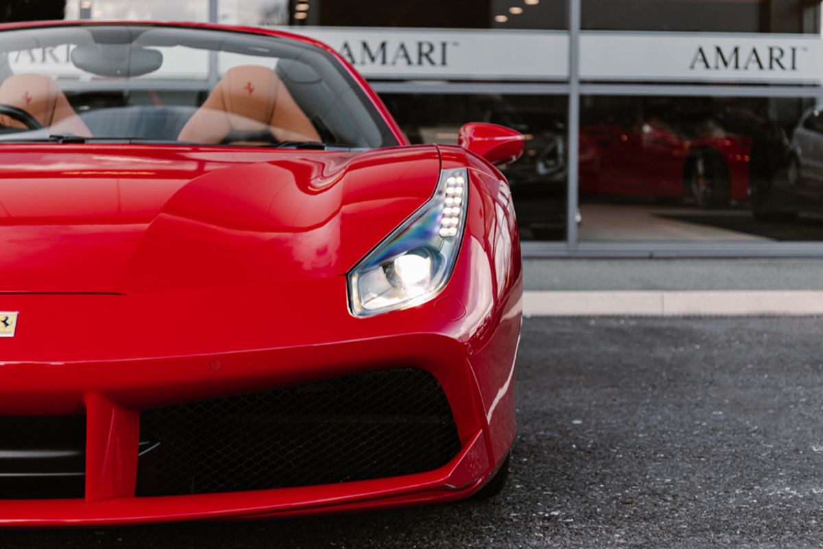 FERRARI 488 CONVERTIBLE 3.9 SPIDER 2DR SEMI AUTOMATIC
