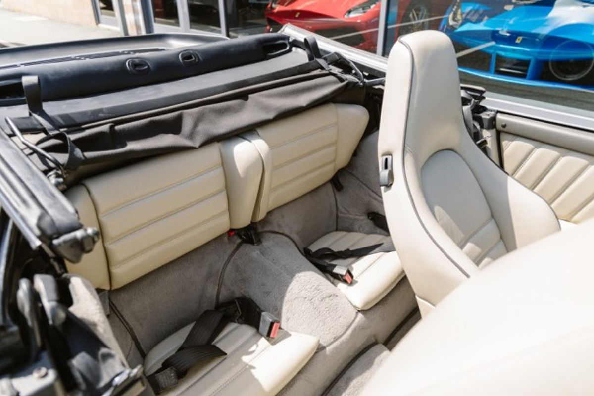 PORSCHE 911 TURBO CONVERTIBLE 3.3 TURBO 2DR