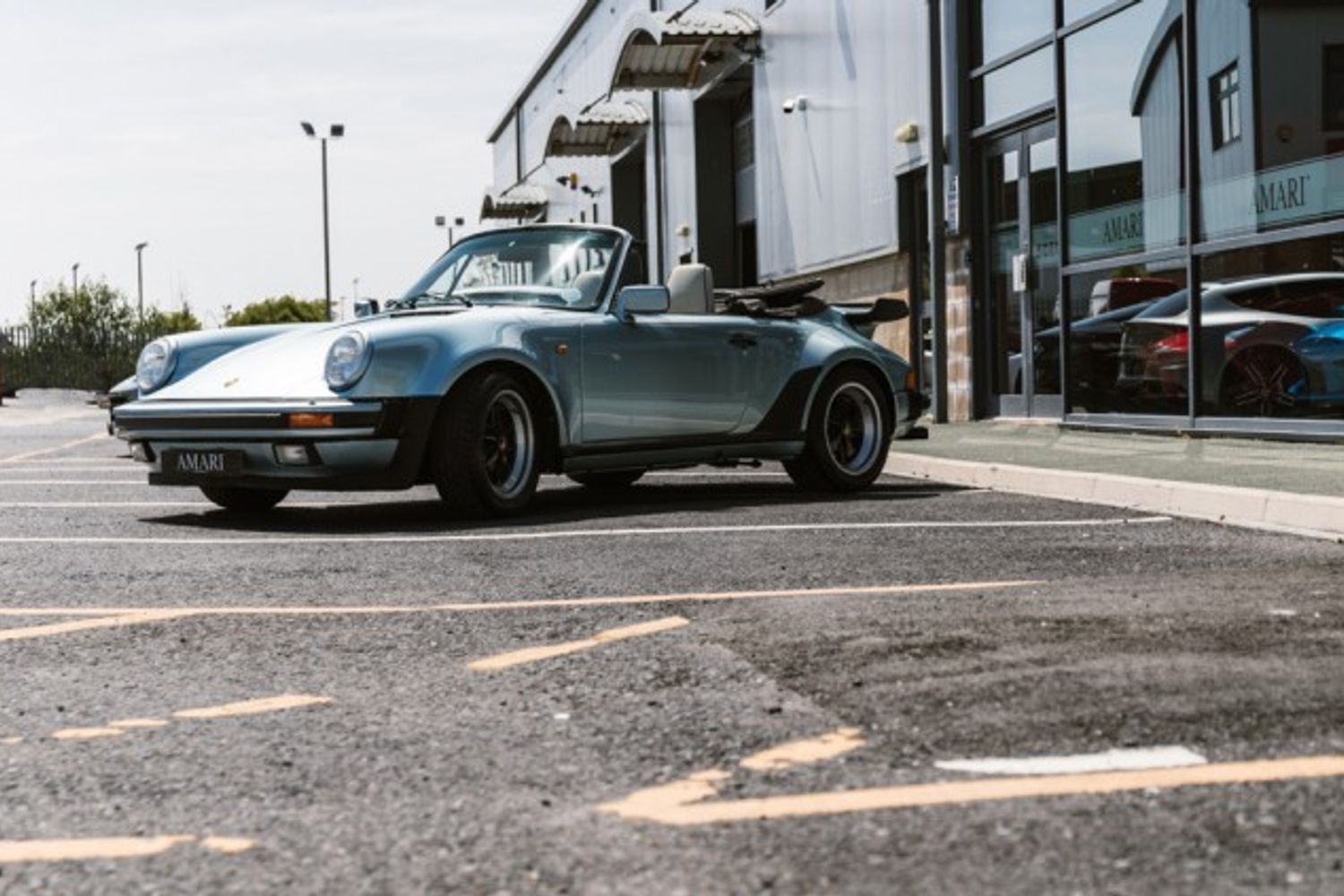 PORSCHE 911 TURBO CONVERTIBLE 3.3 TURBO 2DR