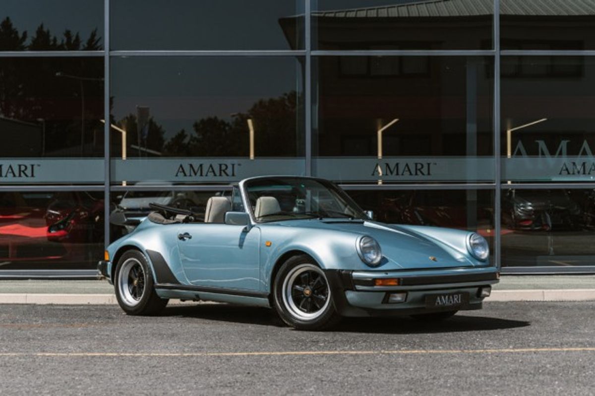 PORSCHE 911 TURBO CONVERTIBLE 3.3 TURBO 2DR