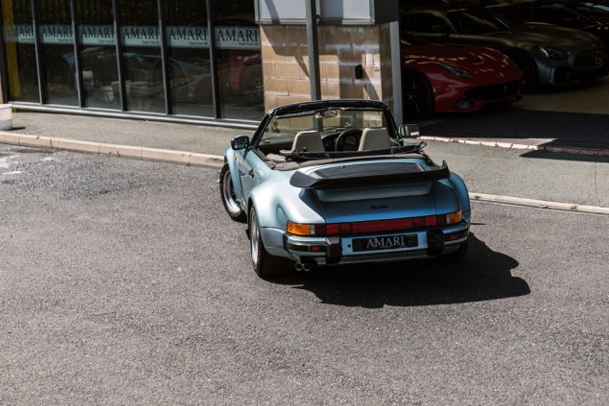 PORSCHE 911 TURBO CONVERTIBLE 3.3 TURBO 2DR