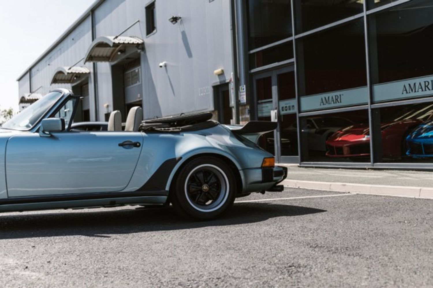 PORSCHE 911 TURBO CONVERTIBLE 3.3 TURBO 2DR