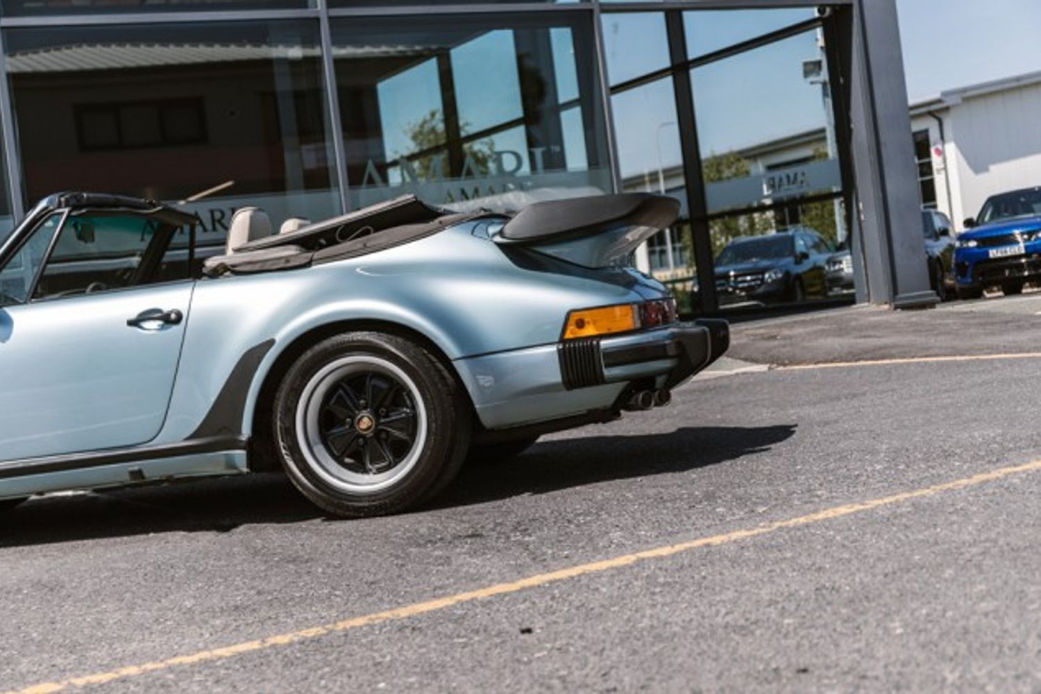 PORSCHE 911 TURBO CONVERTIBLE 3.3 TURBO 2DR
