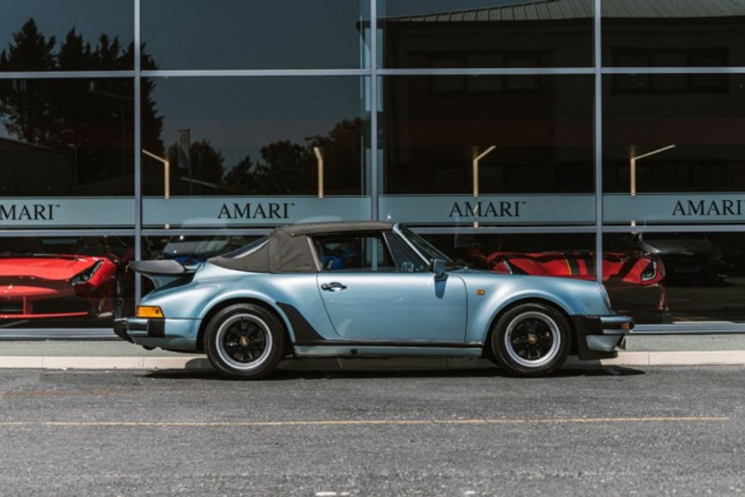 PORSCHE 911 TURBO CONVERTIBLE 3.3 TURBO 2DR