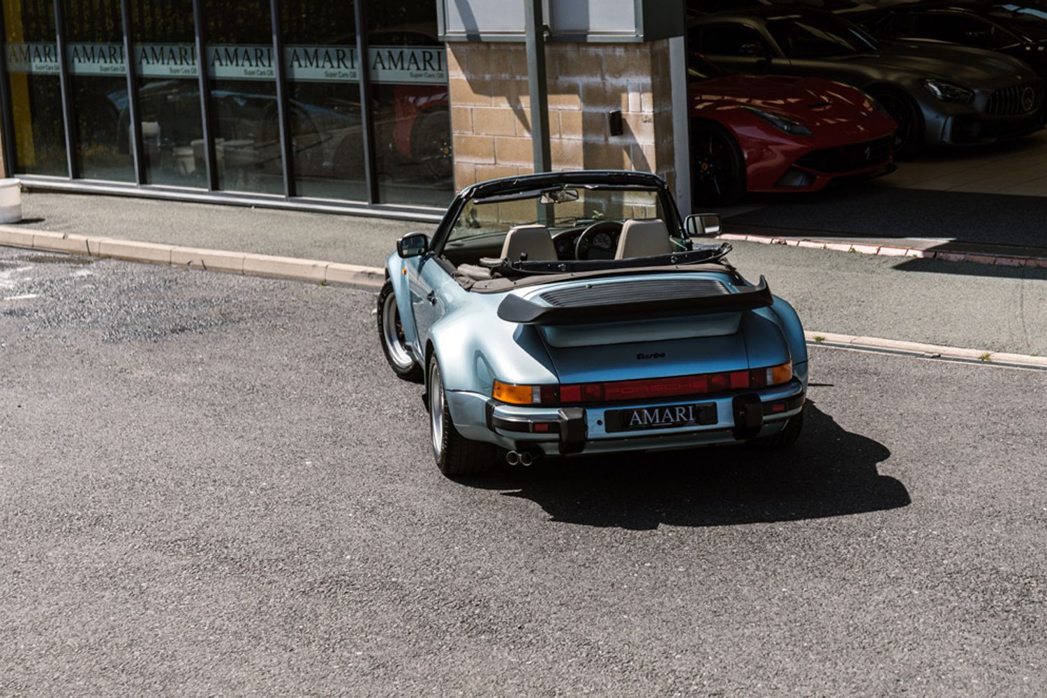 PORSCHE 911 TURBO CONVERTIBLE 3.3 TURBO 2DR
