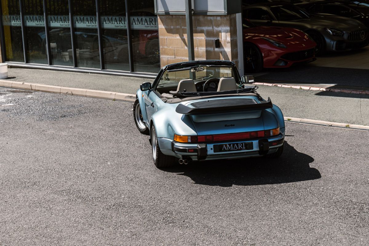 PORSCHE 911 TURBO CONVERTIBLE 3.3 TURBO 2DR