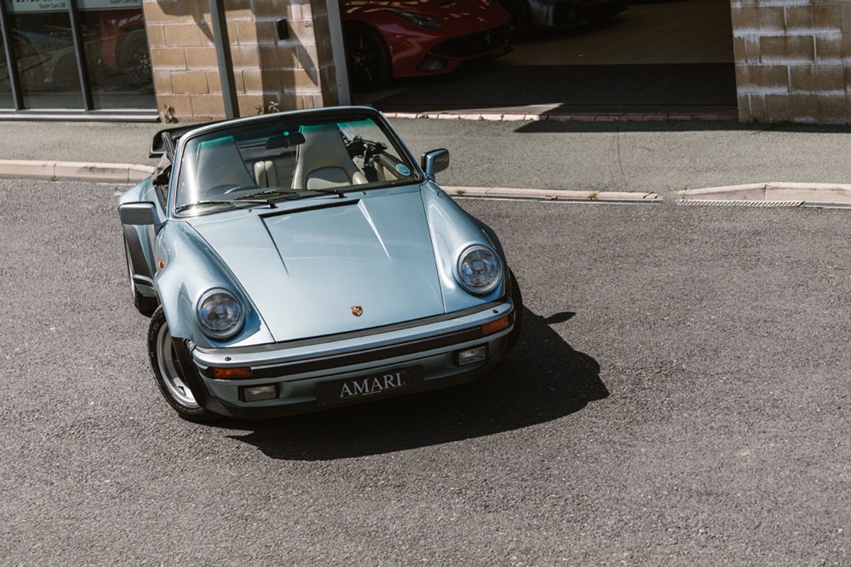 PORSCHE 911 TURBO CONVERTIBLE 3.3 TURBO 2DR