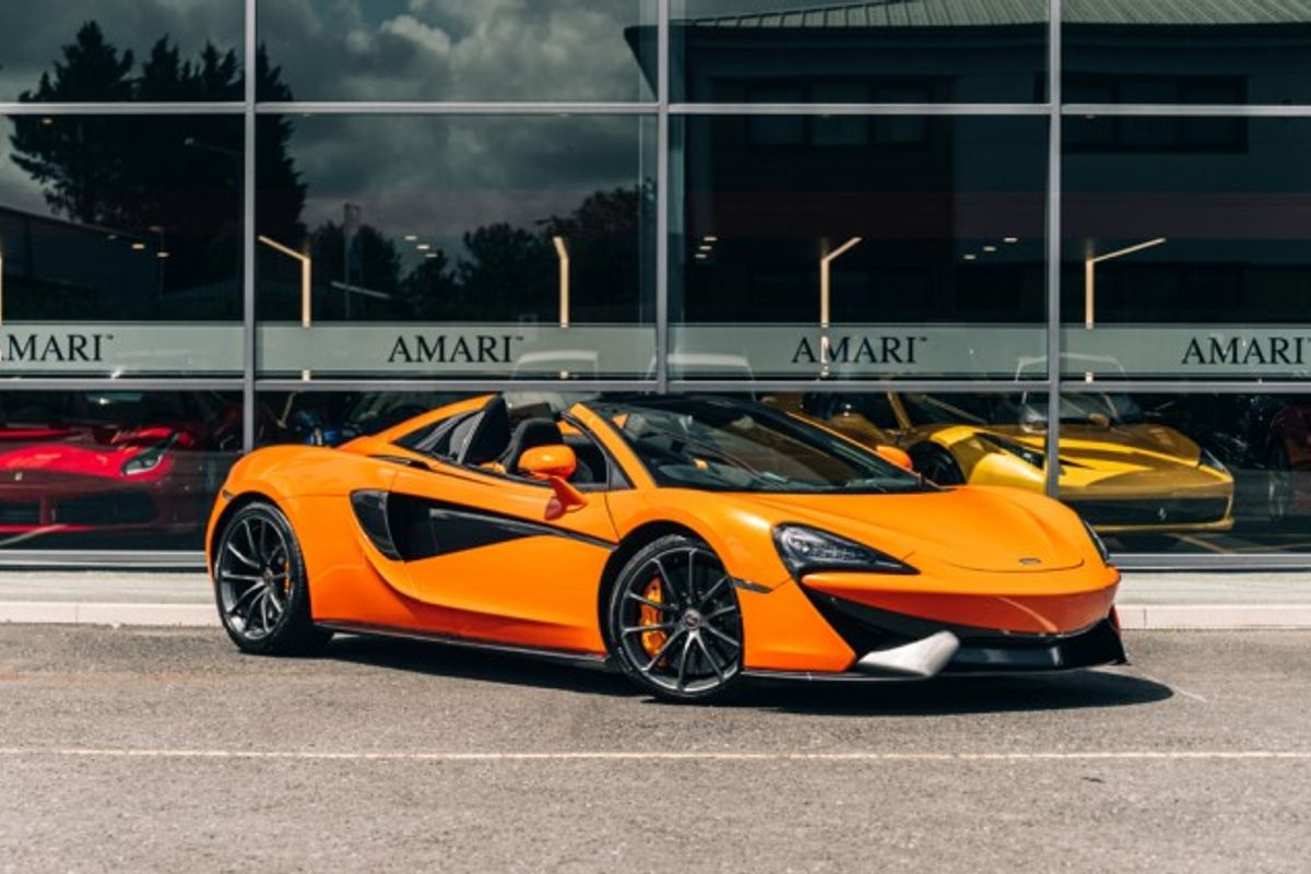 MCLAREN 570S V8 SSG CONVERTIBLE 3.8 V8 SSG 2DR SEMI AUTOMATIC