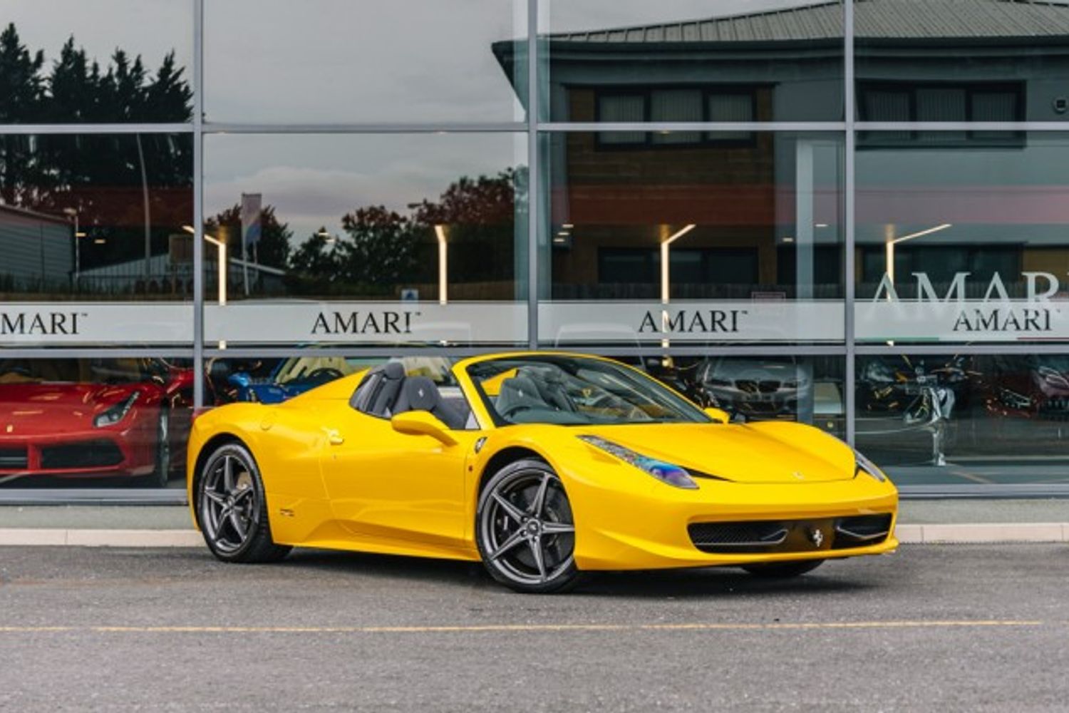 FERRARI 458 CONVERTIBLE 4.5 SPIDER DCT 2DR SEMI AUTOMATIC