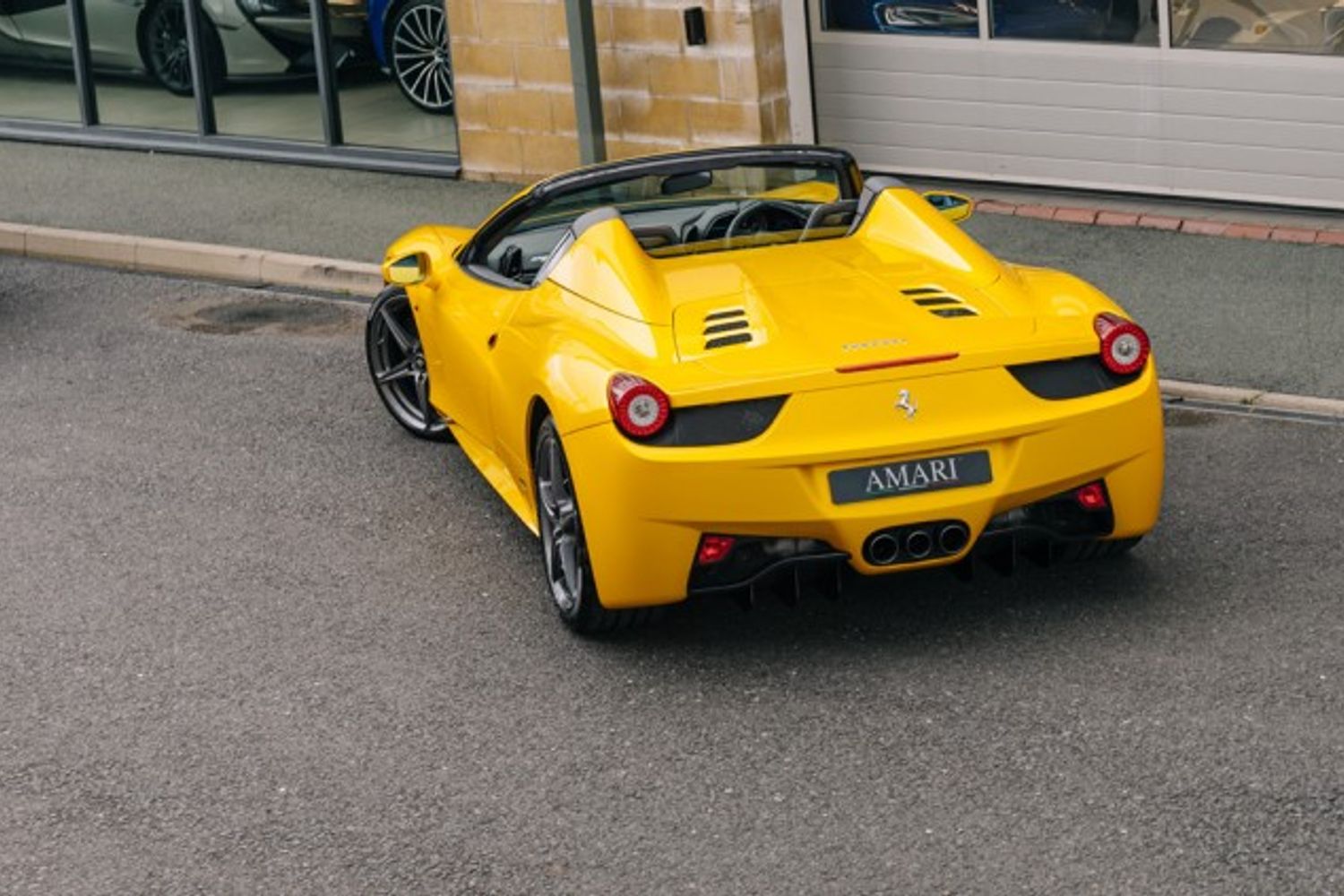 FERRARI 458 CONVERTIBLE 4.5 SPIDER DCT 2DR SEMI AUTOMATIC