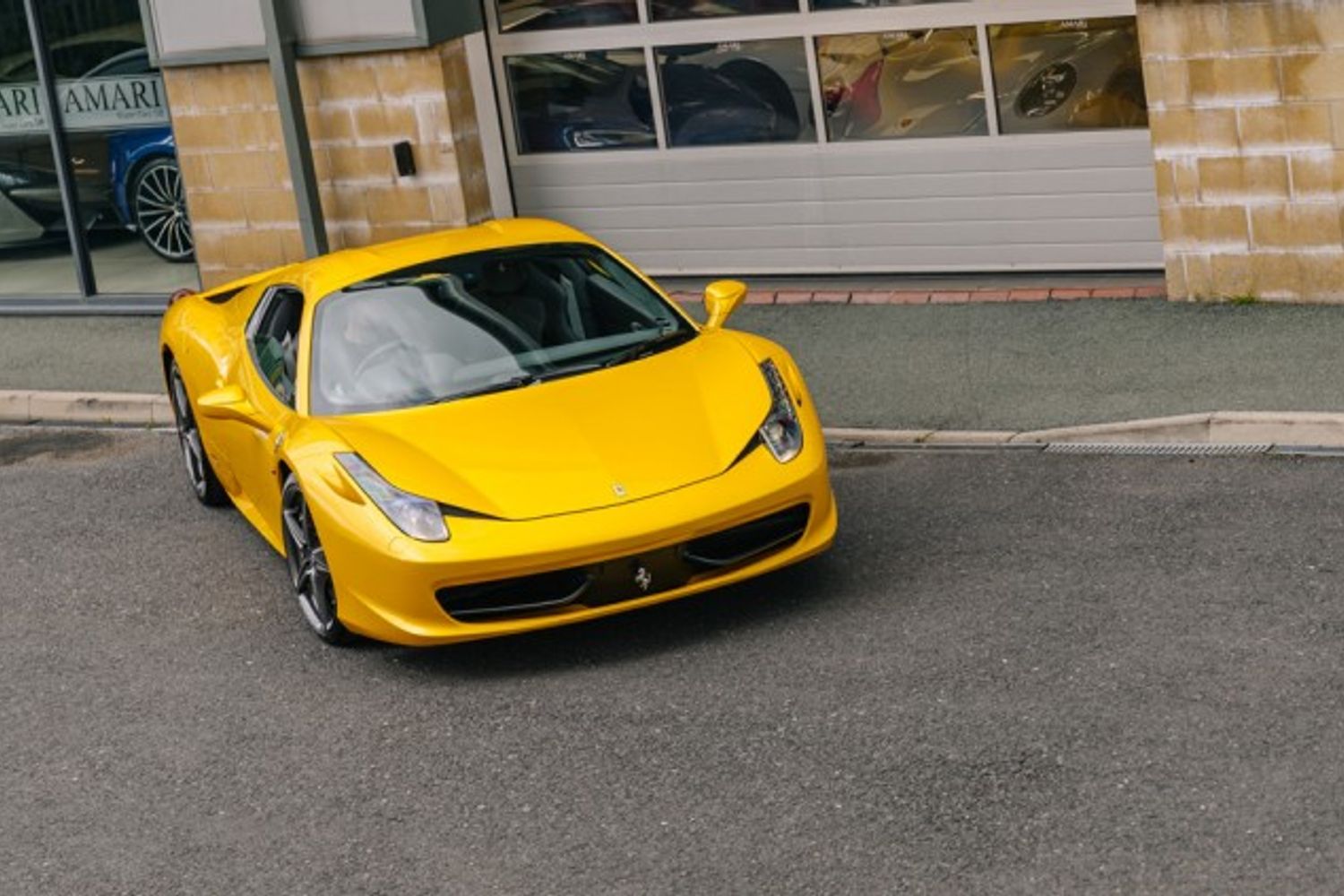 FERRARI 458 CONVERTIBLE 4.5 SPIDER DCT 2DR SEMI AUTOMATIC