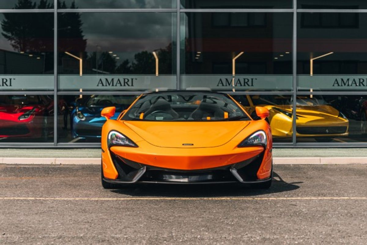 MCLAREN 570S V8 SSG CONVERTIBLE 3.8 V8 SSG 2DR SEMI AUTOMATIC