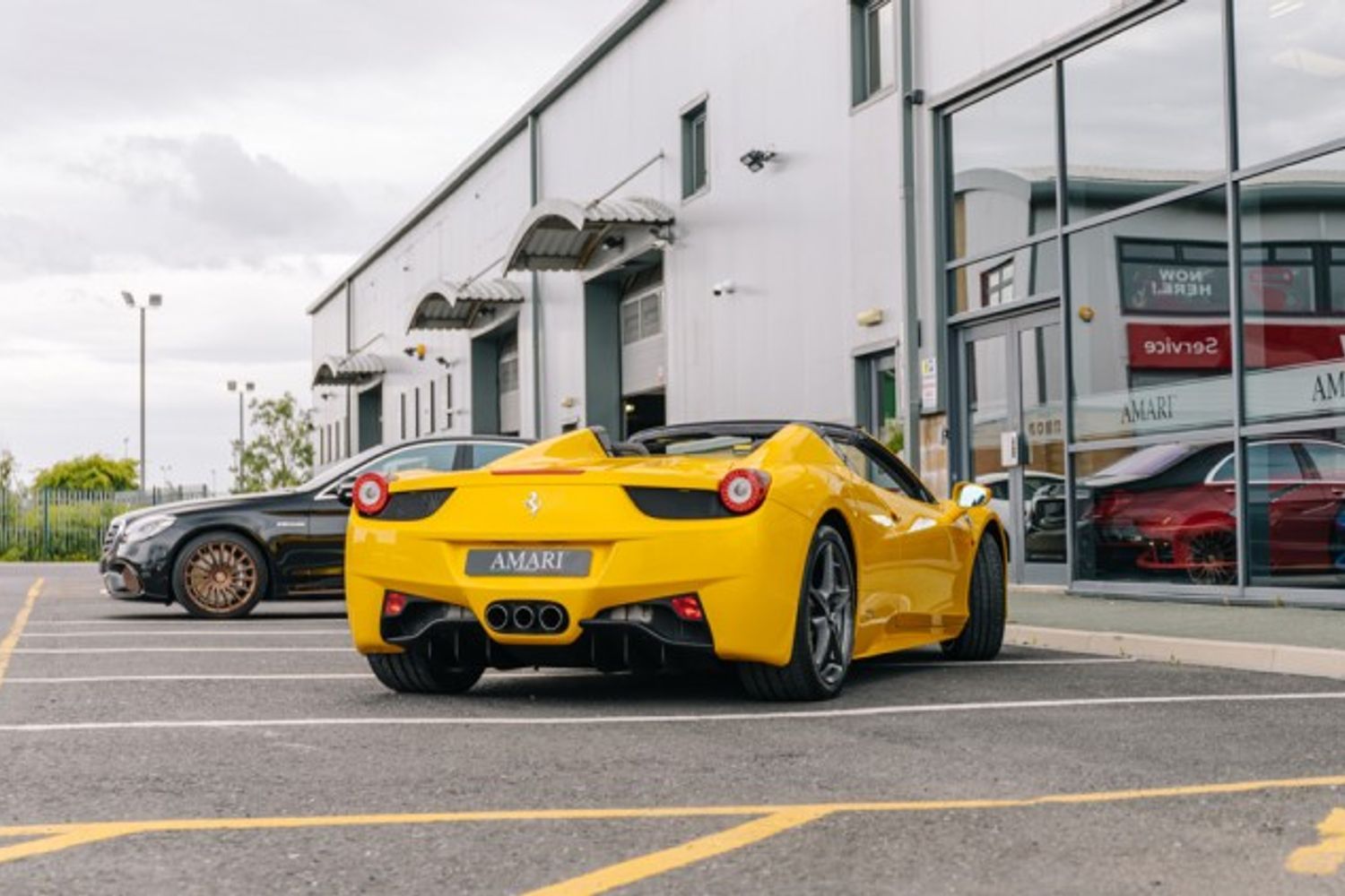FERRARI 458 CONVERTIBLE 4.5 SPIDER DCT 2DR SEMI AUTOMATIC