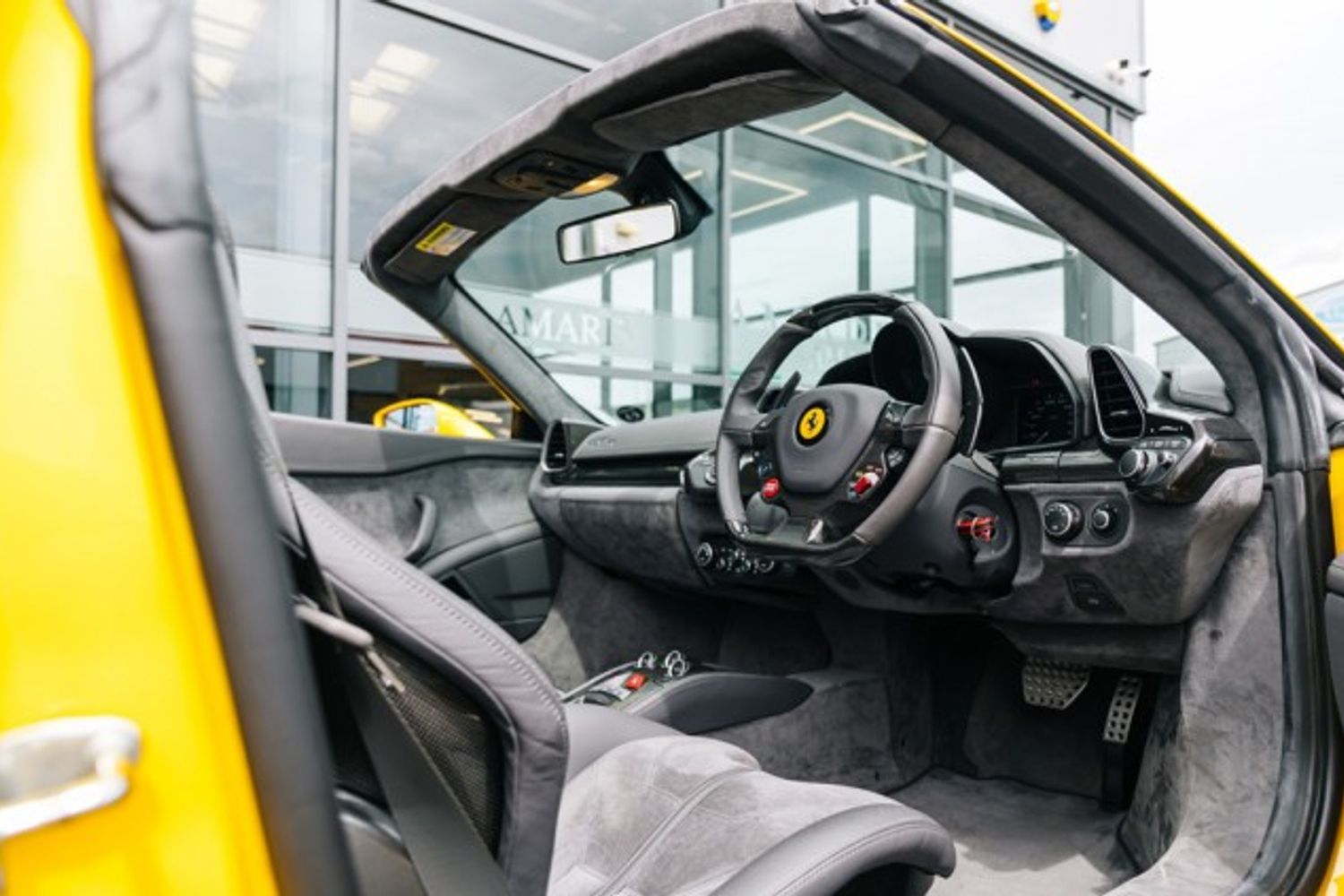 FERRARI 458 CONVERTIBLE 4.5 SPIDER DCT 2DR SEMI AUTOMATIC