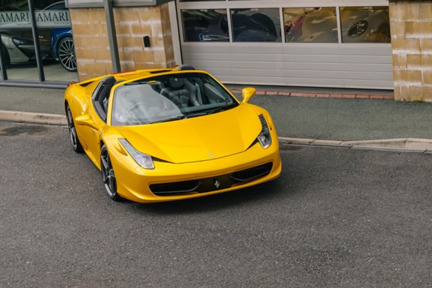 FERRARI 458 CONVERTIBLE 4.5 SPIDER DCT 2DR SEMI AUTOMATIC