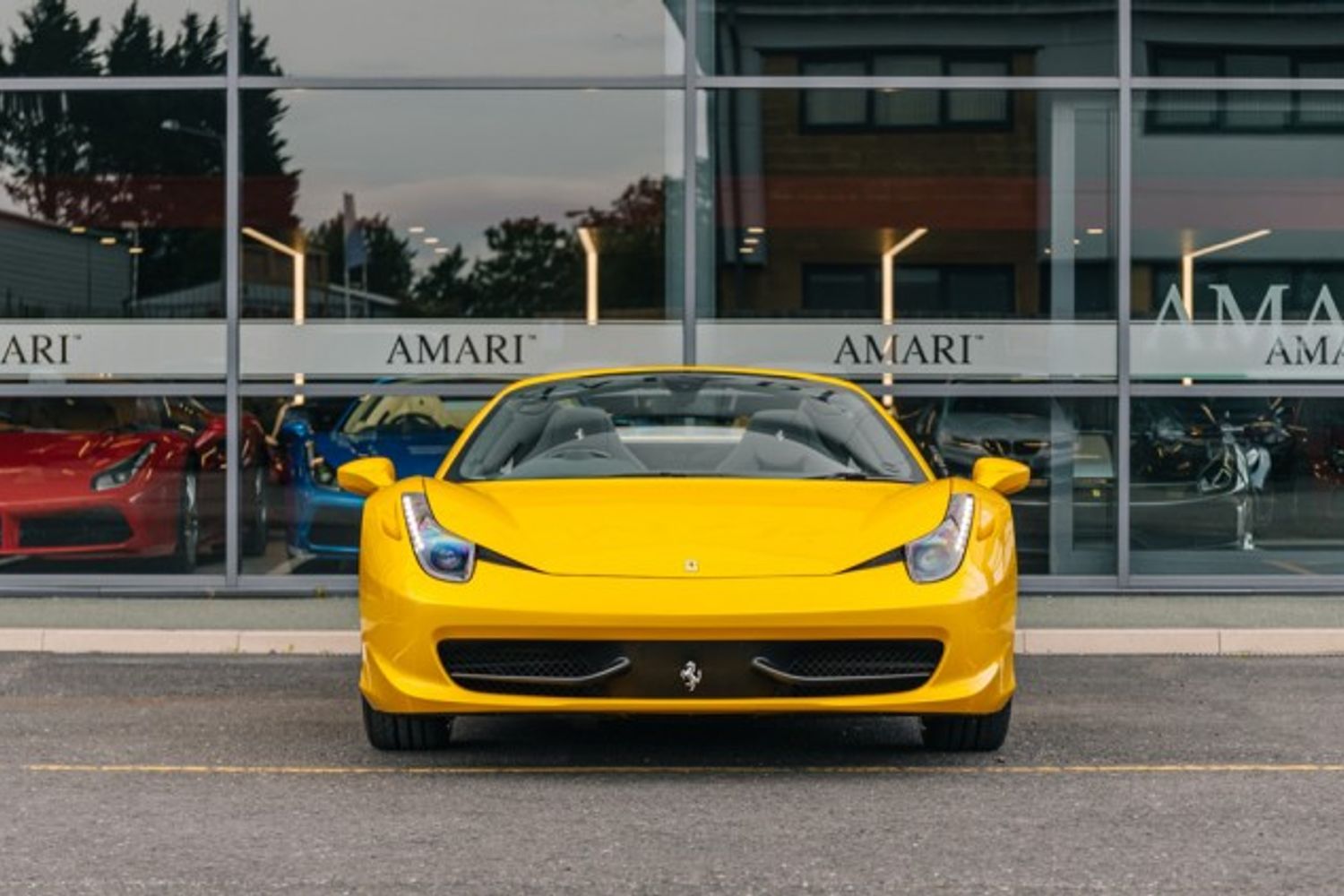 FERRARI 458 CONVERTIBLE 4.5 SPIDER DCT 2DR SEMI AUTOMATIC