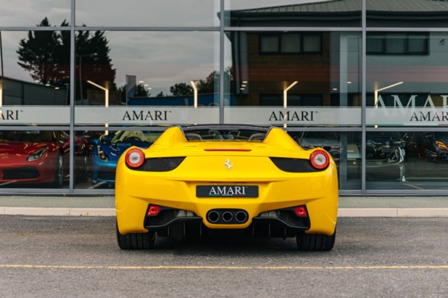 FERRARI 458 CONVERTIBLE 4.5 SPIDER DCT 2DR SEMI AUTOMATIC